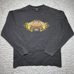 Lightning Clothing Shirt Mens Large One Hot Ride Bristol Tennessee Flames 2006